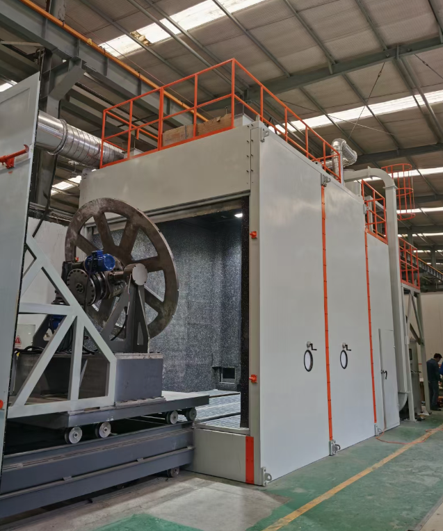 北海喷砂机环保改造 符合行业排放标准