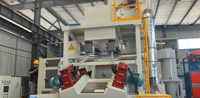 北海喷砂机在金属加工行业的应用与优势