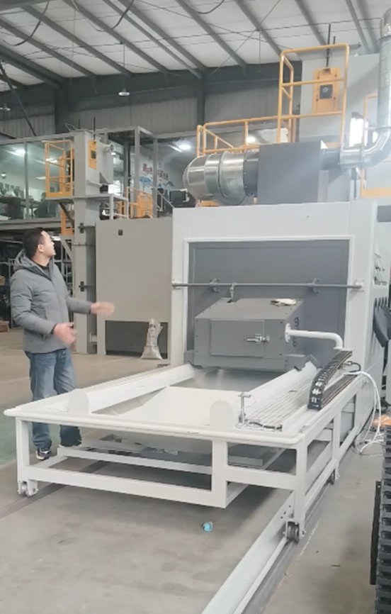 北海喷砂机在汽车制造中的表面处理应用