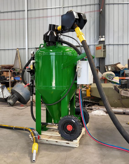 北海移动式喷砂机 户外施工效率翻倍