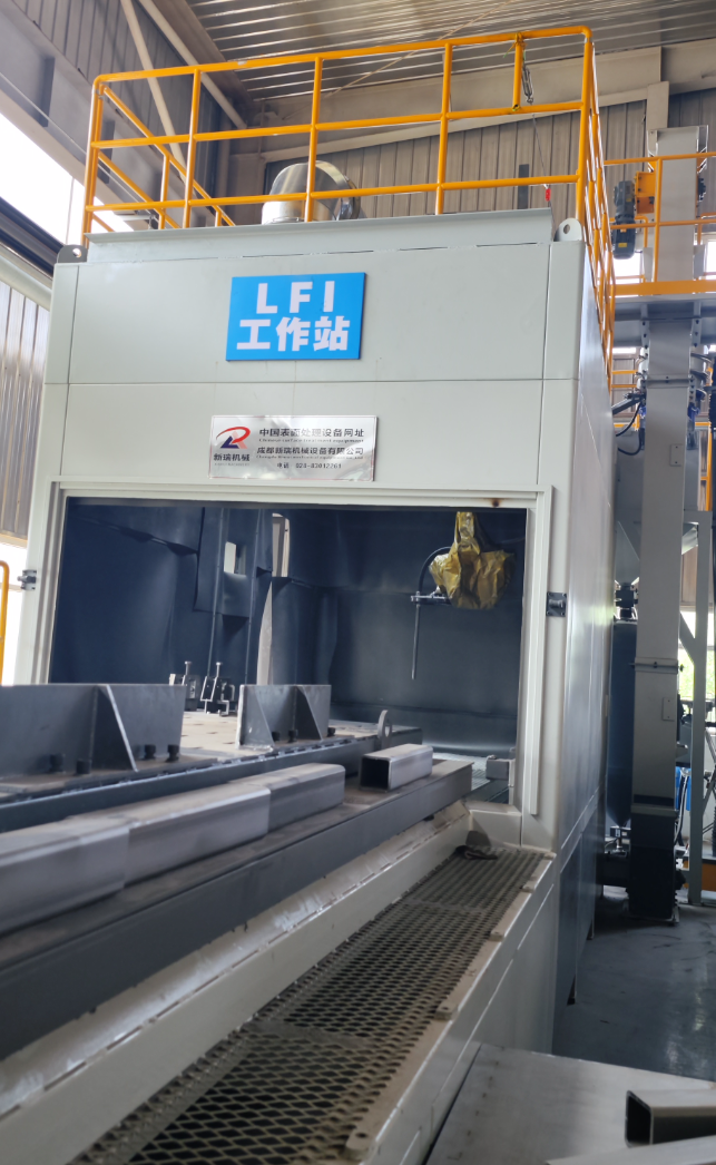 北海喷砂机自动化改造 提升生产线产能