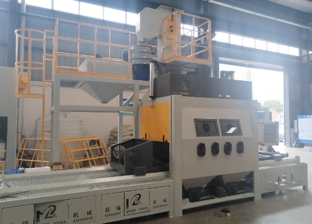 北海多工位喷砂机 提升批量生产效率