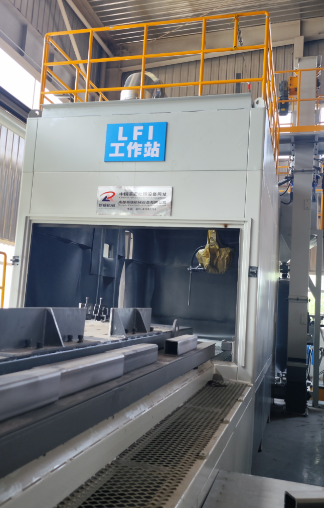 北海大口径喷砂机 适合大型工件处理